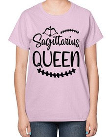 sagittarius queen 413# - sagittarius-  Ladies T-Shirt