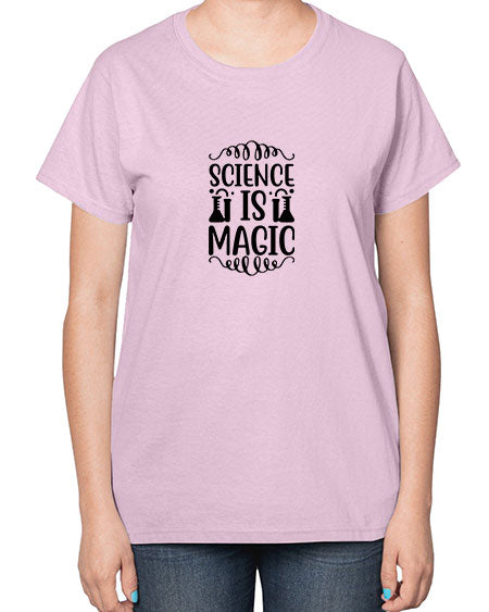 science is magic 89# - general science-  Ladies T-Shirt