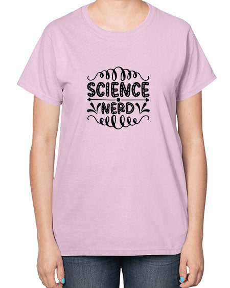 science nerd 56# - general science-  Ladies T-Shirt