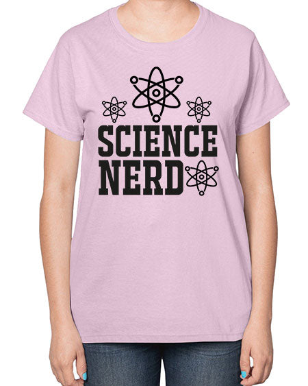 science nerd 63# - general science-  Ladies T-Shirt