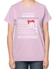 scorpio 456# - scorpio-  Ladies T-Shirt