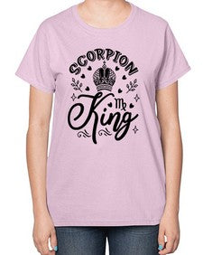 scorpio n king 465# - scorpio-  Ladies T-Shirt