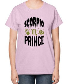scorpio prince 445# - scorpio-  Ladies T-Shirt
