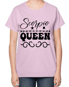 scorpio queen 447# - scorpio-  Ladies T-Shirt