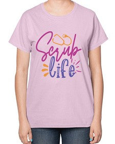scrub life Style 1380# - nurse-  Ladies T-Shirt