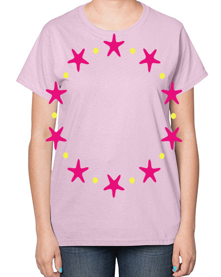 starfish 1# - shark-fish-  Ladies T-Shirt