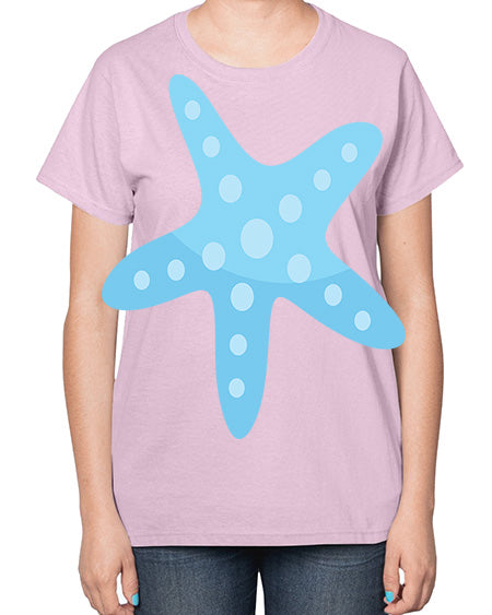 starfish 2# - shark-fish-  Ladies T-Shirt