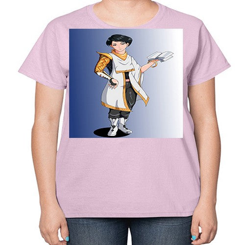 the book master 58# - anime-  Ladies T-Shirt