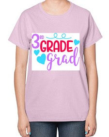 thirdgradegrad 982# - third grade-  Ladies T-Shirt