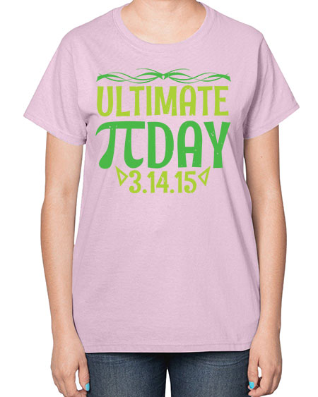 ultimate Pi day 49# - pi-  Ladies T-Shirt