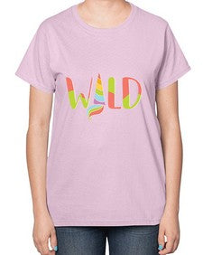 wild 559# - unicorn-  Ladies T-Shirt