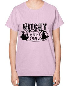witchy vibes only 3# - witch-  Ladies T-Shirt