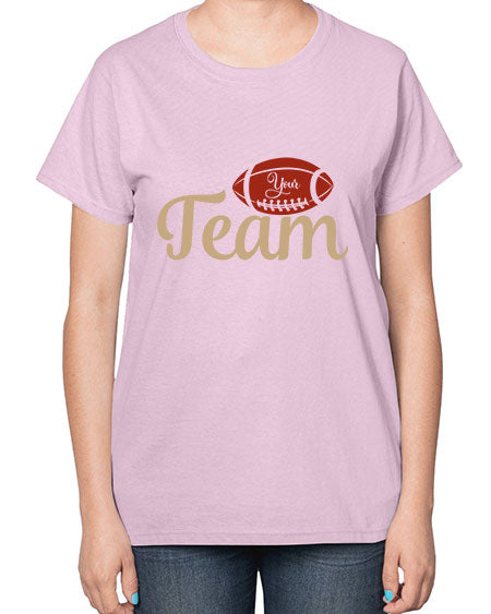 your team 2271# - softball-  Ladies T-Shirt