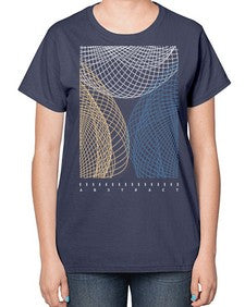 Abstract Shape 204# - art pop art-  Ladies T-Shirt