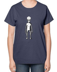 Alien 64# - ufo-  Ladies T-Shirt