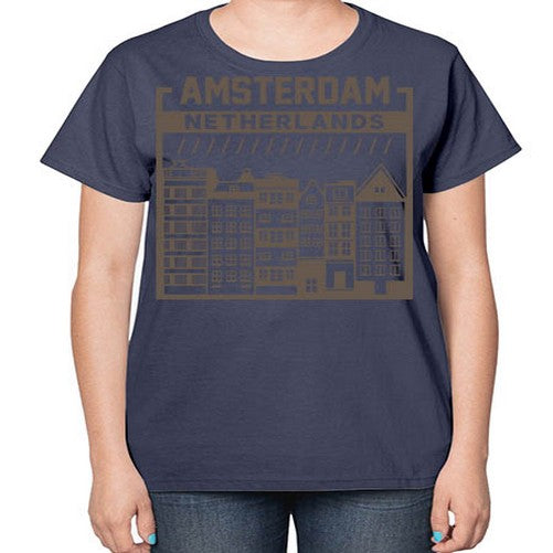 Amsterdam 320# - cities-  Ladies T-Shirt