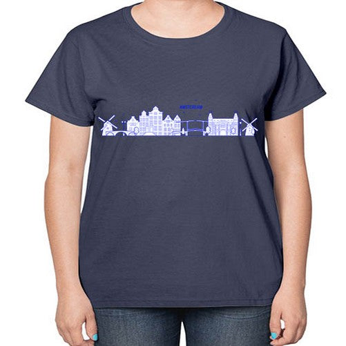 Amsterdam 322# - cities-  Ladies T-Shirt