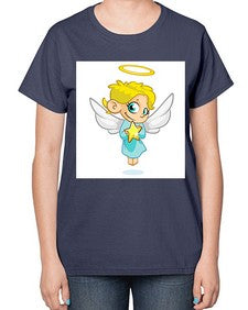 Angel 7# - cartoon general-  Ladies T-Shirt