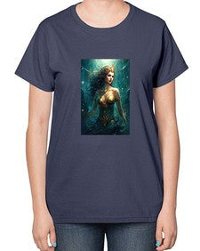 Aquarius 52# - aquarius-  Ladies T-Shirt