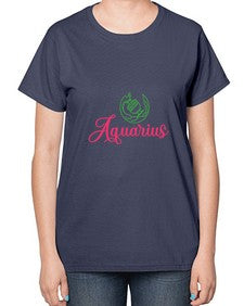 Aquarius 70# - aquarius-  Ladies T-Shirt