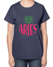 Aries 101# - aries-  Ladies T-Shirt
