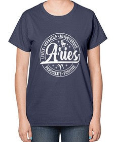 Aries 103# - aries-  Ladies T-Shirt