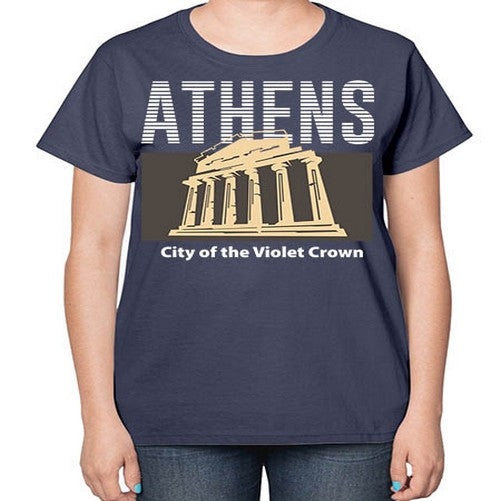 Athens 368# - cities-  Ladies T-Shirt