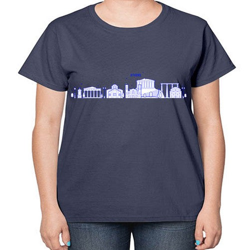 Athens 370# - cities-  Ladies T-Shirt