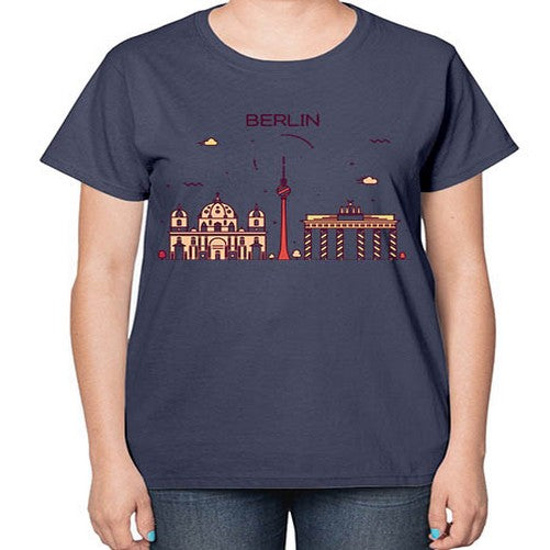 Berlin 447# - cities-  Ladies T-Shirt