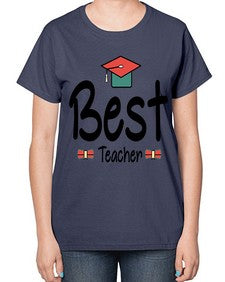 Best Teacher 22# - teacher-  Ladies T-Shirt