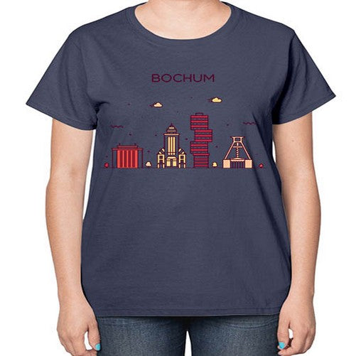 Bochum 461# - cities-  Ladies T-Shirt