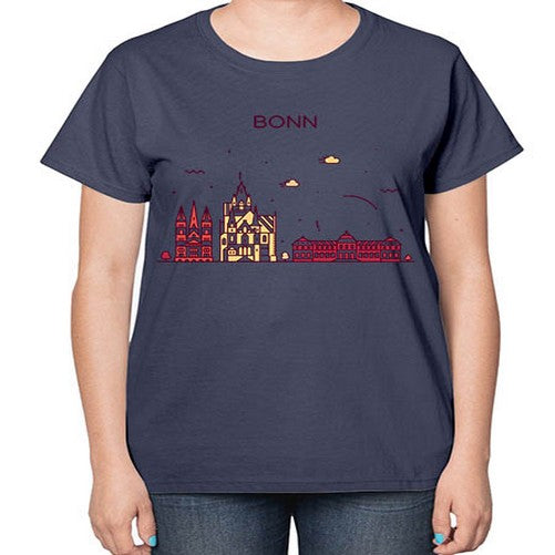 Bonn 474# - cities-  Ladies T-Shirt