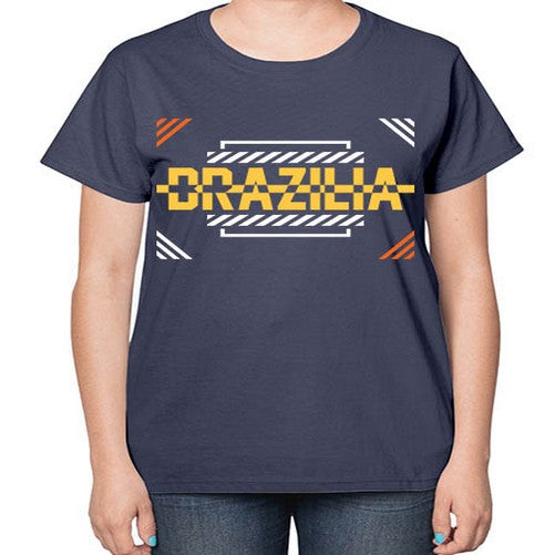 Brazilia 490# - cities-  Ladies T-Shirt
