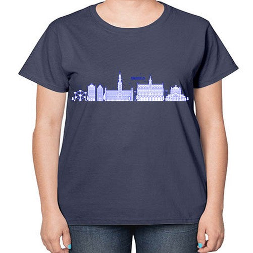 Brussels 509# - cities-  Ladies T-Shirt