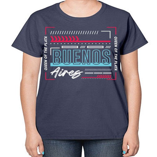 Buenos Aires 513# - cities-  Ladies T-Shirt