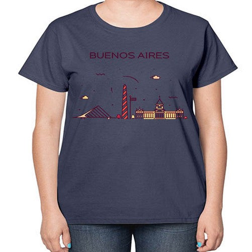 BuenosAires 516# - cities-  Ladies T-Shirt