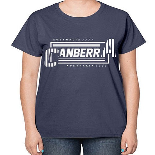 Canberra 542# - cities-  Ladies T-Shirt