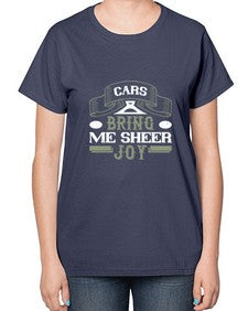 Cars bring me sheer joy 6# - car-  Ladies T-Shirt