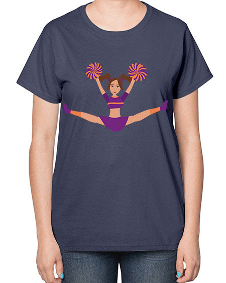 Cheerleader 15# - cheer-  Ladies T-Shirt