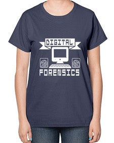 Digital forensics 51# - computer-  Ladies T-Shirt