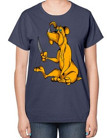 dog 107# - dogs-  Ladies T-Shirt