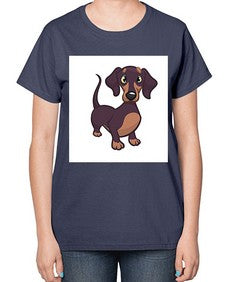 dog 113# - dogs-  Ladies T-Shirt