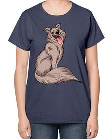 dog 98# - dogs-  Ladies T-Shirt