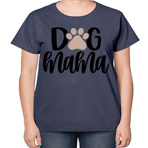 Dog Mama Style 28# - dogs-  Ladies T-Shirt