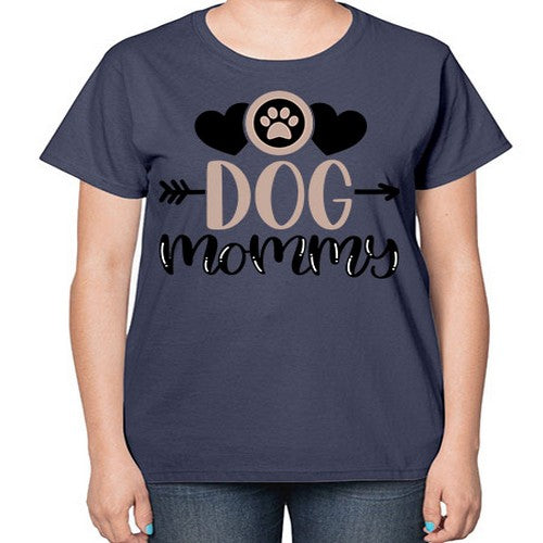 Dog Mommy Style 25# - dogs-  Ladies T-Shirt