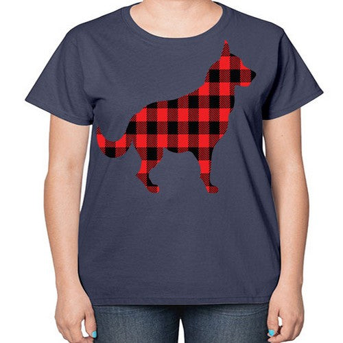 Dog Style 120# - dogs-  Ladies T-Shirt