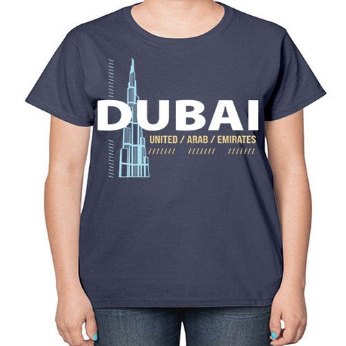 Dubai 687# - cities-  Ladies T-Shirt