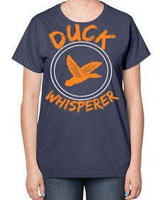 Duck Whisperer Style 2# - ducks-  Ladies T-Shirt