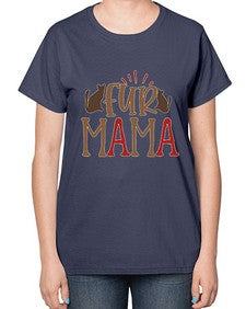 Fur Mama Style 13# - cats-  Ladies T-Shirt