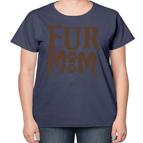 Fur Mom Style 88# - dogs-  Ladies T-Shirt